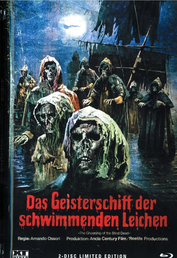 Das Geisterschiff der schwimmenden Leichen (1974) Edizione Limitata, Blu-ray + DVD