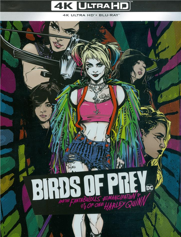 Birds of Prey - And the Fantabulous Emancipation of One Harley Quinn (2020) Comic Cover, Edizione Limitata, Steelbook, 4K Ultra HD + Blu-ray