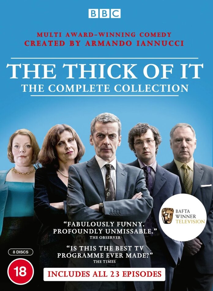 The thick of it - The Complete Collection - Series 1-4 8 DVDs
