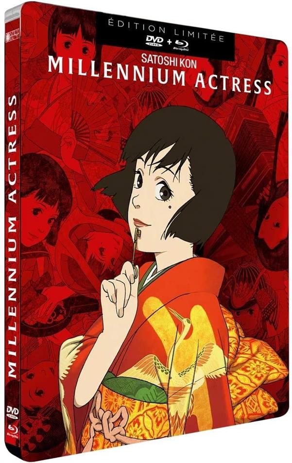 Millennium Actress (2001) Édition Limitée, Steelbook, Blu-ray + DVD