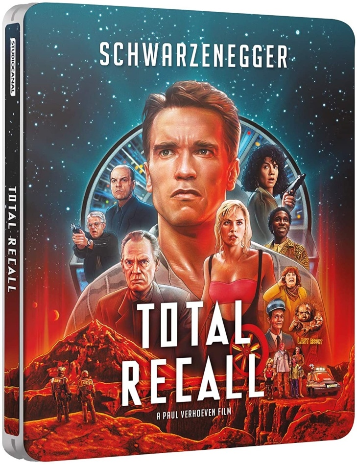 Total Recall (1990) 30th Anniversary Edition, Steelbook