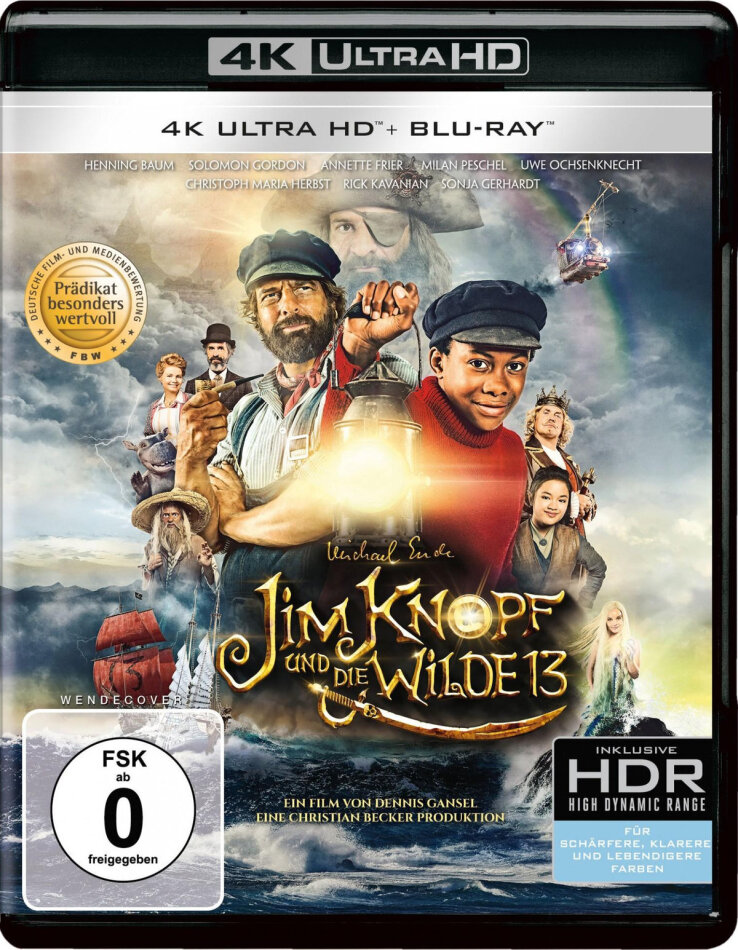 Jim Knopf und die Wilde 13 (2020) 4K Ultra HD + Blu-ray