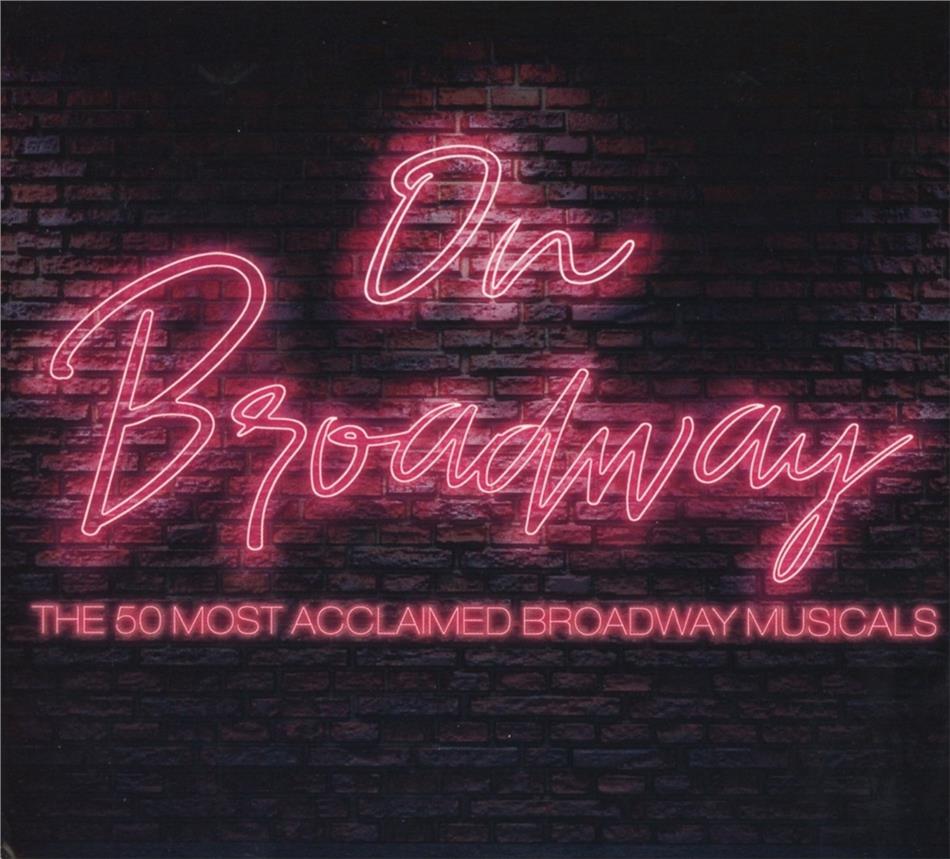 On Broadway - The 50 Most Acclaimded Broadway Musicals - Musical Le Chant Du Monde, 5 CD