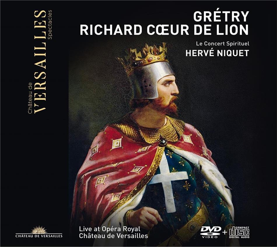 André-Ernest-Modeste Grétry (1741-1813), Herve Niquet & Le Concert Spirituel - Richard Coeur De Lion CD + DVD