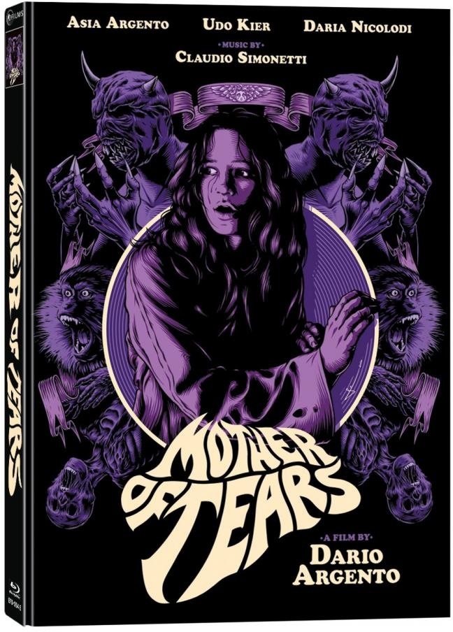 Mother of Tears (2007) Cover E, Wattiert, Limited Collector's Edition, Mediabook, Blu-ray + 2 DVDs