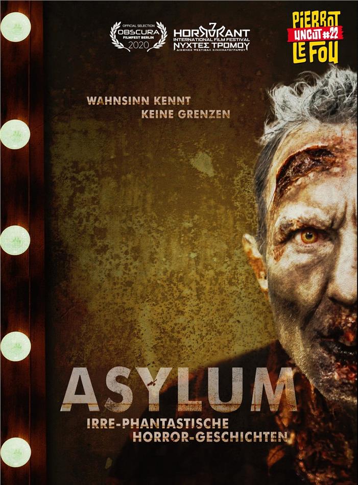 Asylum - Irre-phantastische Horror-Geschichten (2018) Cover B, Limited Edition, Mediabook, Uncut, Blu-ray + DVD