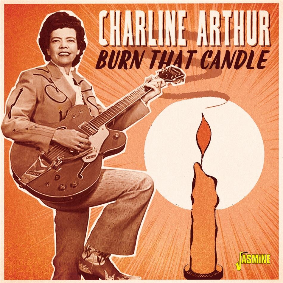Charline Arthur - Burn That Candle 2020 Reissue, Jasmine Records