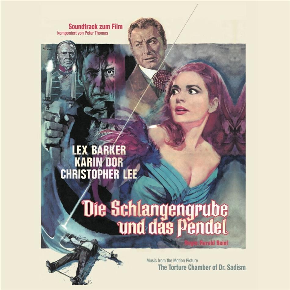 Peter Thomas - Die Schlangengrube und das Pendel - OST Limited, Red Vinyl, LP