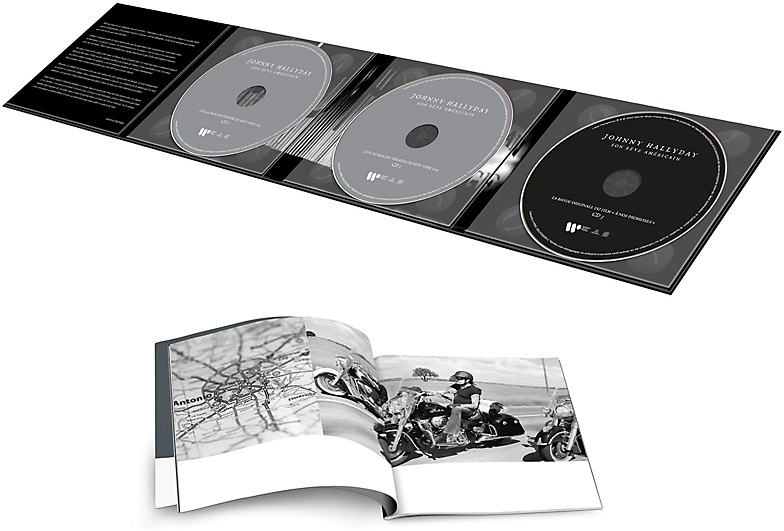 Johnny Hallyday - Son Reve Americain: La Band Originale 3 CDs