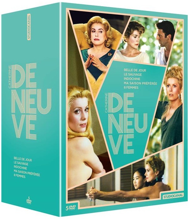 Catherine Deneuve - Belle de jour / Le sauvage / Indochine / Ma saison préférée / 8 femmes 5 DVD
