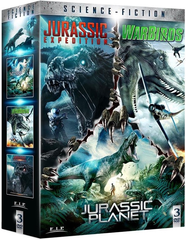 Jurassic Expedition / Warbirds / Jurassic Planet 3 DVDs