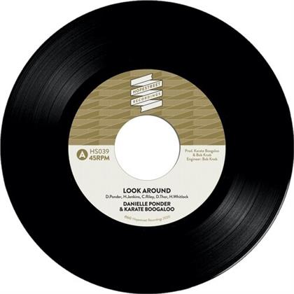 Danielle Ponder & Karate Boogaloo - Look Around / Little Bit (7" Single)