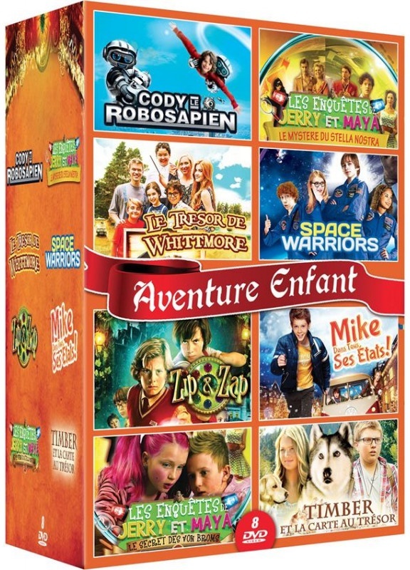 Aventure Enfant - 8 Films 8 DVD