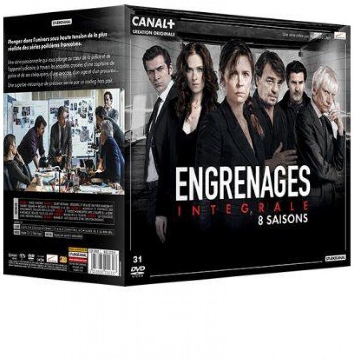 Engrenages - Intégrale - Saisons 1-8 31 DVD