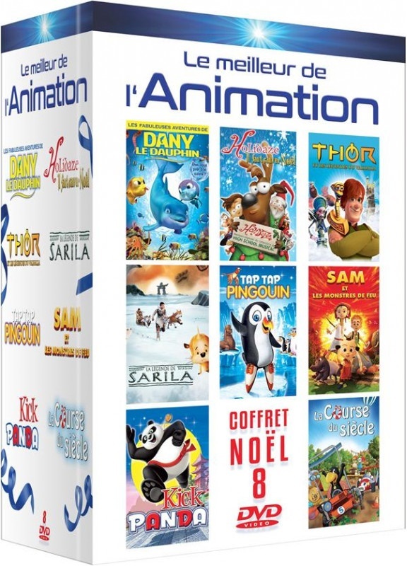 Le meilleur de l'Animation - Coffret Noël 8 Films 8 DVD