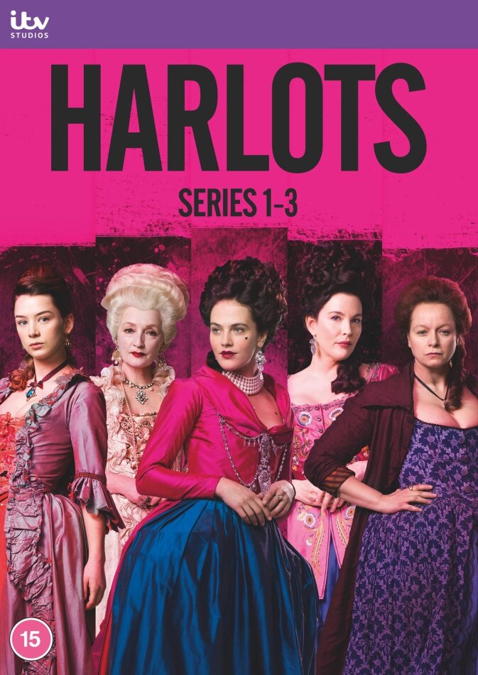 Harlots - Series 1-3 6 DVDs