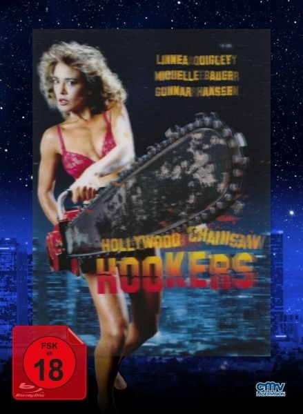 Hollywood Chainsaw Hookers (1988) Lenticular Cover, Édition Limitée, Mediabook, Blu-ray + DVD