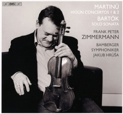 Bohuslav Martinu (1890-1959), B&eacute;la Bart&oacute;k (1881-1945), Jakub Hrusa, Frank Peter Zimmermann & Bamberger Symphoniker - Violin Concertos 1 & 2, Solo Sonata (Hybrid SACD)