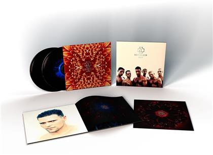 Rammstein - Herzeleid (XXV Anniversary Edition, 2020 Reissue, Gatefold, Edizione Limitata, Versione Rimasterizzata, Blue/Black Splatter Vinyl, 2 LP)