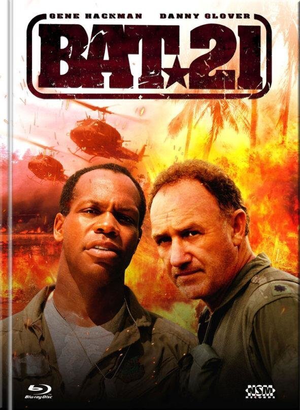 Bat 21 (1988) Cover E, Limited Edition, Mediabook, Blu-ray + DVD