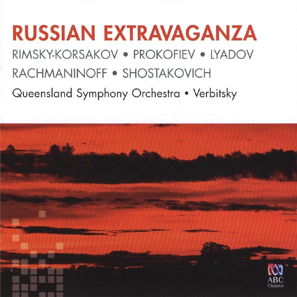 Nikolai Rimsky-Korssakoff (1844-1908), Serge Prokofieff (1891-1953), Anatoly Lyadov (1855-1914), Sergej Rachmaninoff (1873-1943), … - Russian Extravaganza