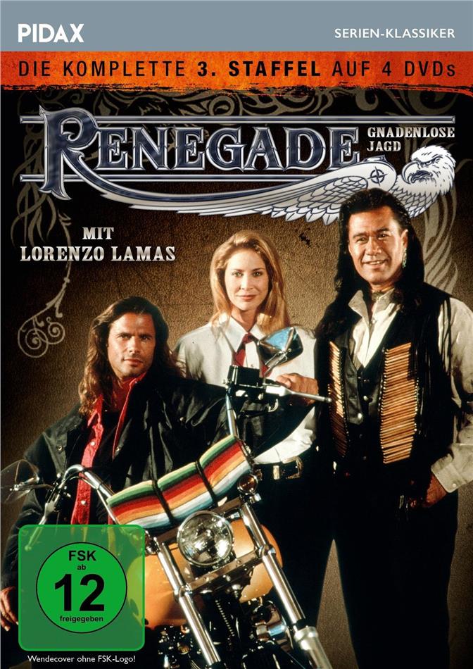 Renegade - Gnadenlose Jagd - Staffel 3 Pidax Serien-Klassiker, 4 DVD