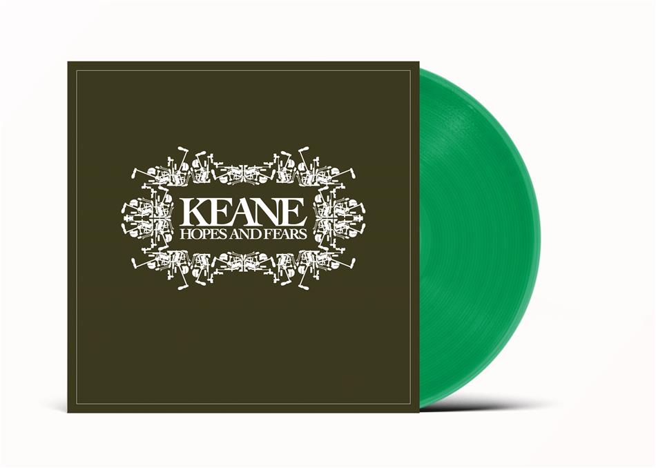Keane - Hopes And Fears 2020 Reissue, Universal, Limited Edition, Green Vinyl, LP
