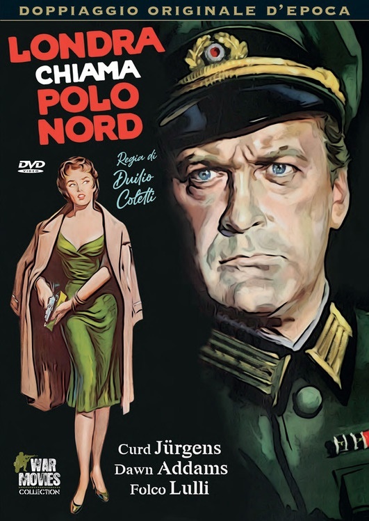 Londra chiama Polo Nord (1956) War Movies Collection, Doppiaggio Originale D'epoca