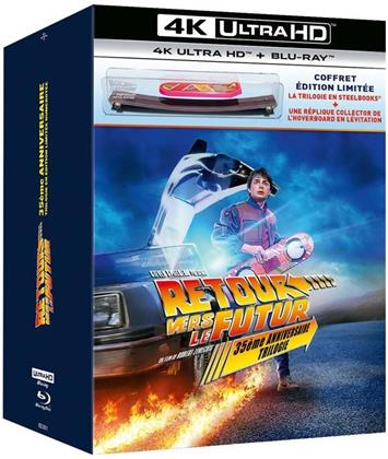 Retour vers le futur - Trilogie (&Eacute;dition 35&egrave;me Anniversaire, &Eacute;dition Collector Limit&eacute;e, Steelbook, 3 4K Ultra HDs + 4 Blu-ray)