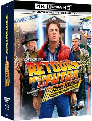 Retour vers le futur - Trilogie (&Eacute;dition 35&egrave;me Anniversaire, Steelbook, 3 4K Ultra HDs + 4 Blu-ray)