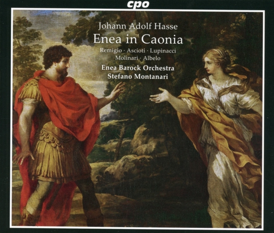 Enea Barock Orchestra, Johann Adolf Hasse (1699-1783) & Stefano Montanari - Enea In Caonia 2 CDs