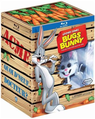 Looney Tunes - Bugs Bunny - Collection Spéciale 80 ans (avec Figurine, Édition Limitée, 3 Blu-ray)