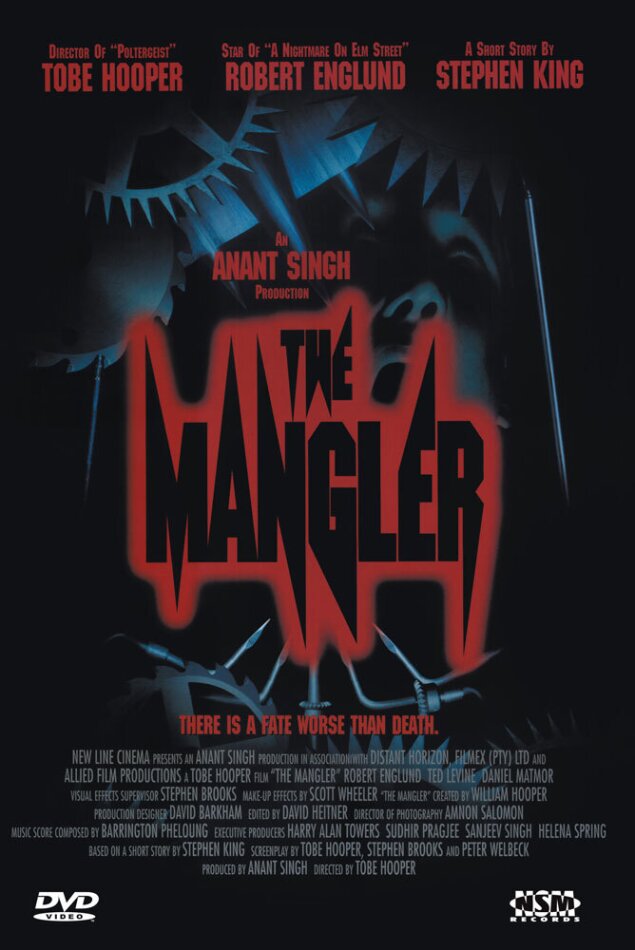 The Mangler (1995) Grosse Hartbox, Cover D, Limited Edition, Blu-ray + DVD