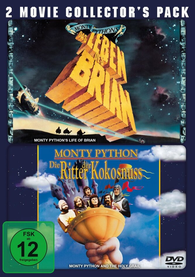 Monty Python - Das Leben des Brian / Monty Python - Die Ritter der Kokosnuss Collector's Edition, 2 DVDs