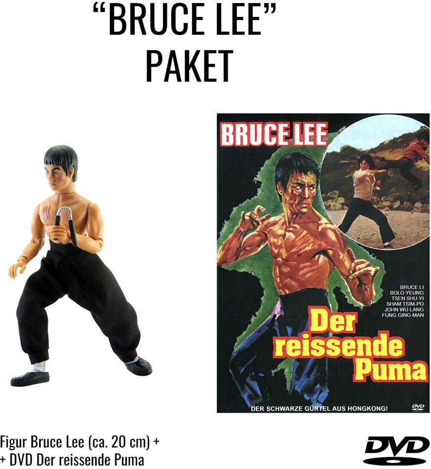 Bruce Lee - Der reißende Puma (1978) Cover A, con Figurina, Edizione Limitata, Mediabook, Uncut, 3 DVD