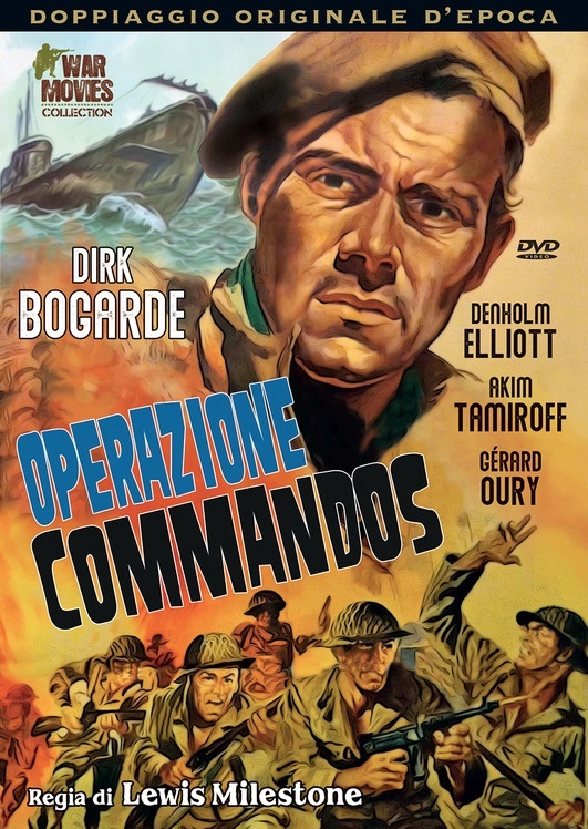 Operazione commandos (1954) War Movies Collection, Doppiaggio Originale D'epoca