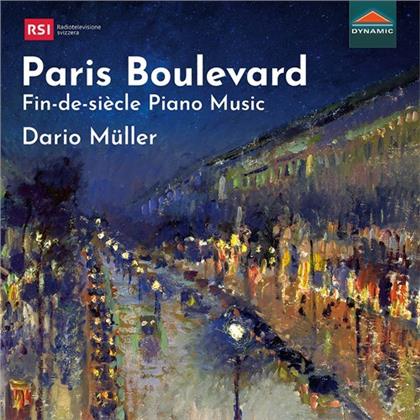 Dario M&uuml;ller - Paris Boulevard - Fin-de-si&egrave;cle Piano Music