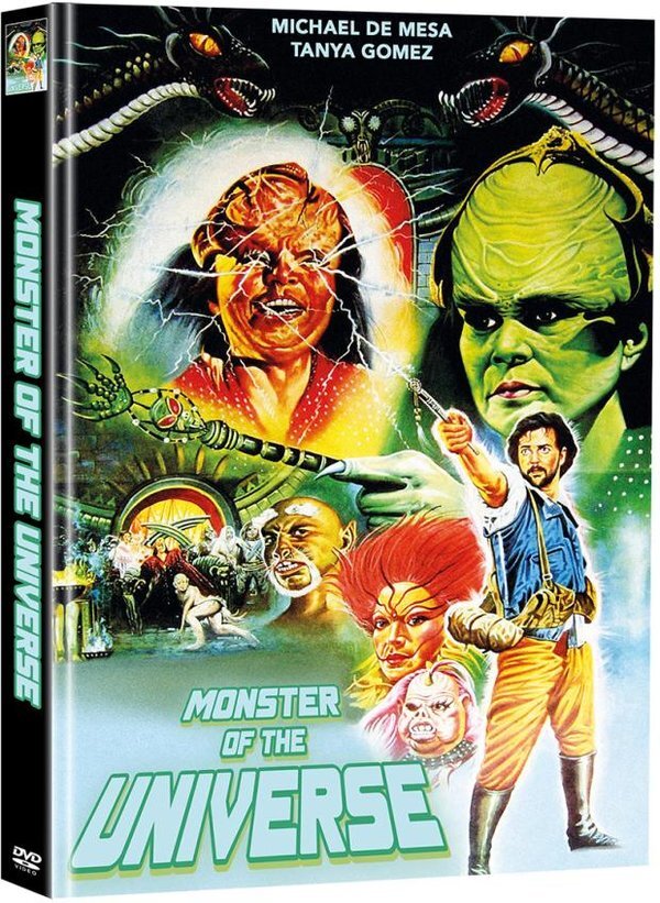 Monster of the Universe (1986) Cover B, Super Spooky Stories, Limited Edition, Mediabook, 2 DVDs
