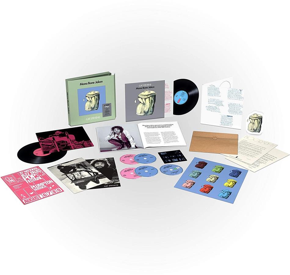 Cat Stevens - Mona Bone Jakon A&M, 2020 Reissue, Super Deluxe, LP + Blu-ray + CD