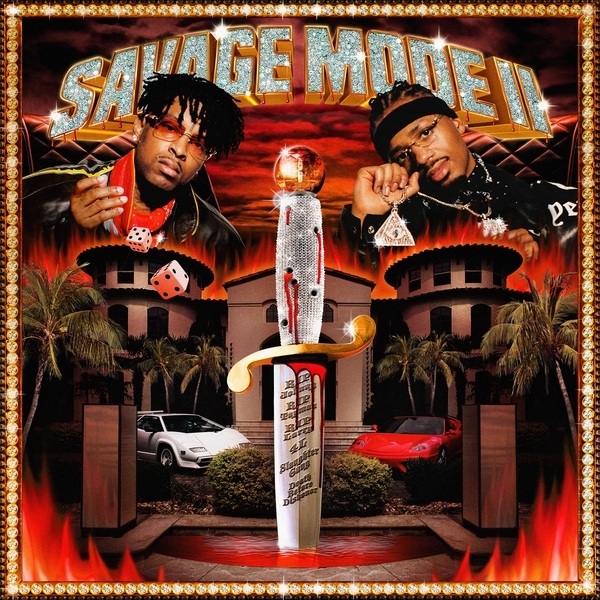 21 Savage & Metro Boomin - Savage Mode II 140 Gramm, Red Vinyl, LP