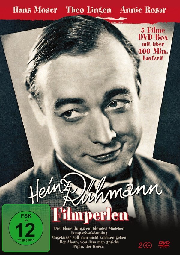 Heinz Rühmann Filmperlen - 5 Filme DVD Box 2 DVDs