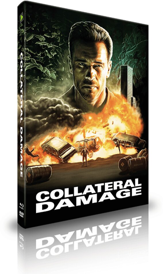 Collateral Damage (2002) Cover B, Limited Edition, Mediabook, Blu-ray + DVD