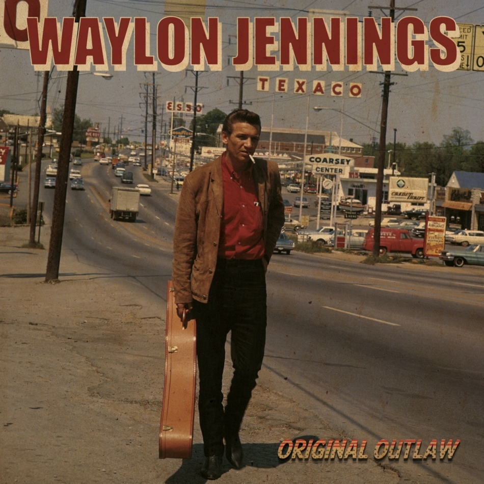 Waylon Jennings - Original Outlaw 2021 Reissue, Red, White & Blue Vinyl, LP
