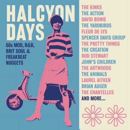 Halcyon Days - 60s Mod, R&B, Brit Soul & Freakbeat Nuggets (3 CDs)