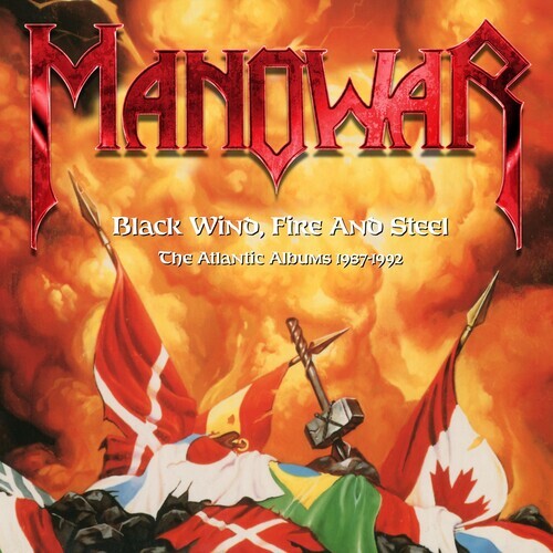 Manowar - Black Wind, Fire & Steel - (Atlantic Albums 1987 - 1992) 3 CDs