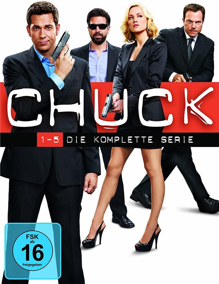 Chuck - Die Komplette Serie 23 DVDs