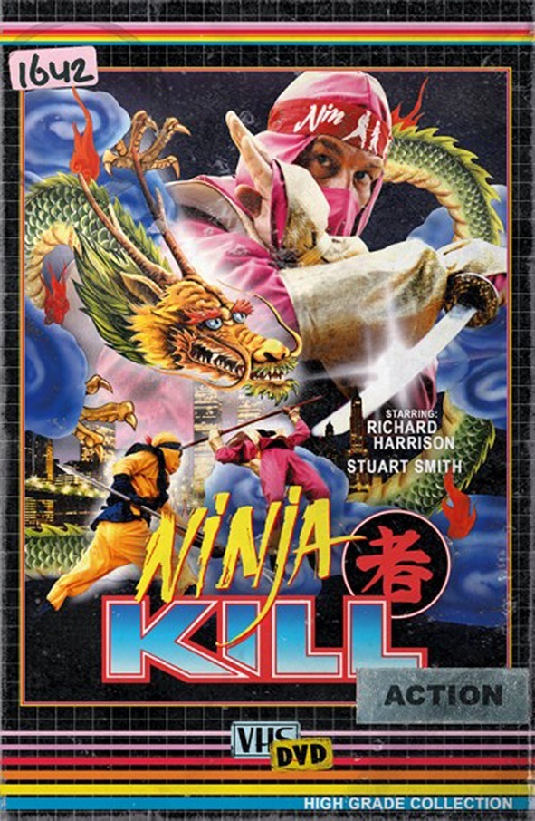 Ninja Kill (1987) Grosse Hartbox, High Grade Collection, Limited Edition, 2 DVDs