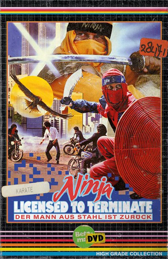 Ninja - Licensed to Terminate (1987) High Grade Collection, Grosse Hartbox, Limited Edition, Uncut, 2 DVDs