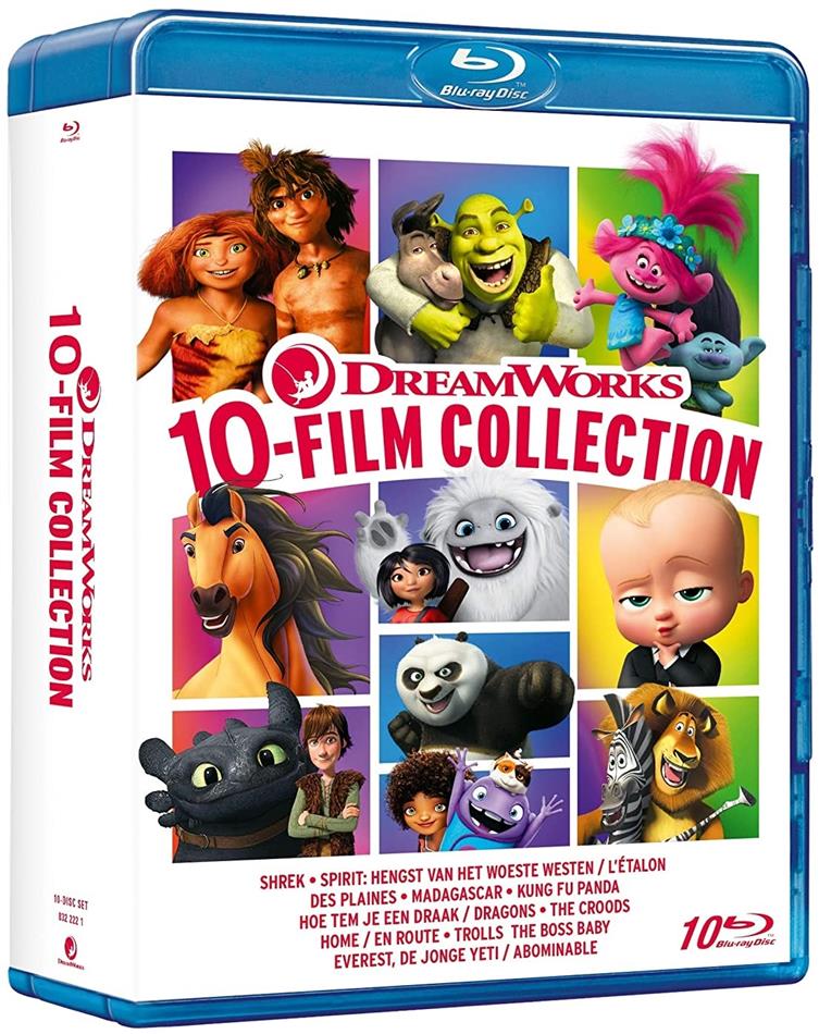 Dreamworks 10-Movie Collection 10 Blu-rays