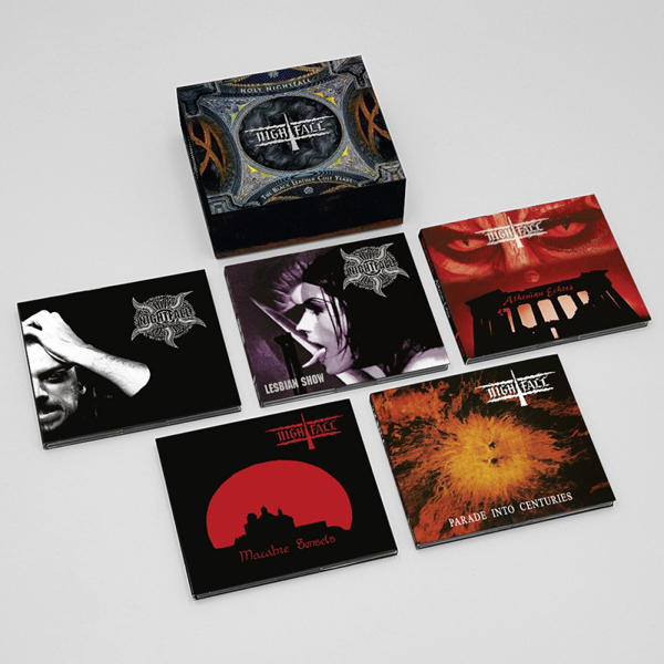 Nightfall - Holy Nightfall The Black Leather Cult Years 5 CDs